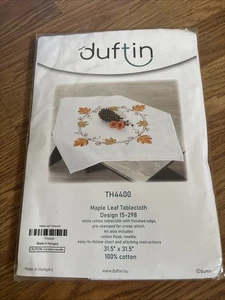 "Mantel de Acción de Gracias Duftin Design TH440 Otoño Otoño Hoja de Arce 31,5"" Hungría" - Imagen 1 de 2