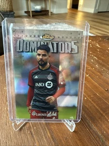 2024 TOPPS FINEST MLS LORENZO INSIGNE TORONTO FC DOMINATORS REFRACTOR - Picture 1 of 2
