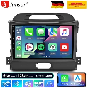 Für KIA Sportage 3 2010-2016 CarPlay Android 13 6+128GB Autoradio GPS Navi DAB+ - Bild 1 von 15
