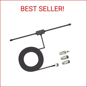 Antena dipolo de radio FM para receptor estéreo interior Pioneer Onkyo Yamaha Marantz - Imagen 1 de 2