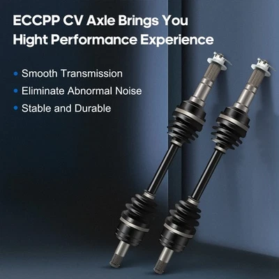 Juego de ejes ECCPP CV para Yamaha Big Bear 400 2002-2006 delantero izquierdo y derecho Foto 1 de 4