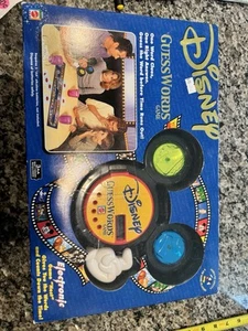 VINTAGE 2001 DISNEY GUESS WORDS GAME  Very Good Condition Still Sealed - Picture 1 of 11