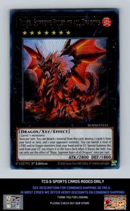 BOL Monster Mayhem Yugioh #BLMM-EN155 Blaze, Supreme Ruler of all Dragons NM+ - Picture 1 of 1