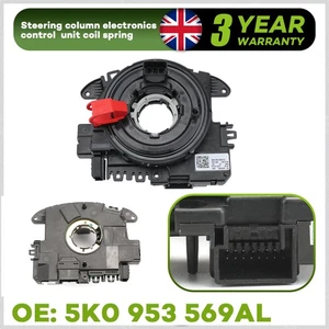 OEM FCC Steering Module Slip Ring MFSW Cruise 5K0953569AL For VW Golf Passat UK - Picture 1 of 9