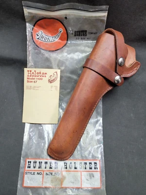 FUNDA DE CUERO HUNTER 1110 67 LH NOS SE ADAPTA A COLT H&R HI STD VER MONTAJE V3 Foto 1 de 4