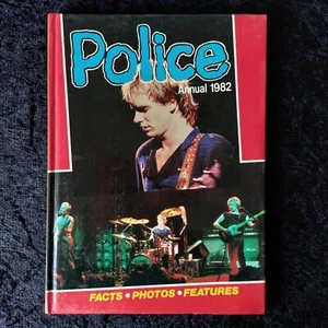 POLICE (Sting) - Unclipped Hardback Annual Book (Stafford Pemberton 1982) - Picture 1 of 3