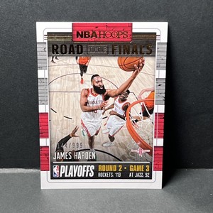2018-19 NBA HOOPS JAMES HARDEN ROAD TO THE FINALS 144/999 HOUSTON ROCKETS