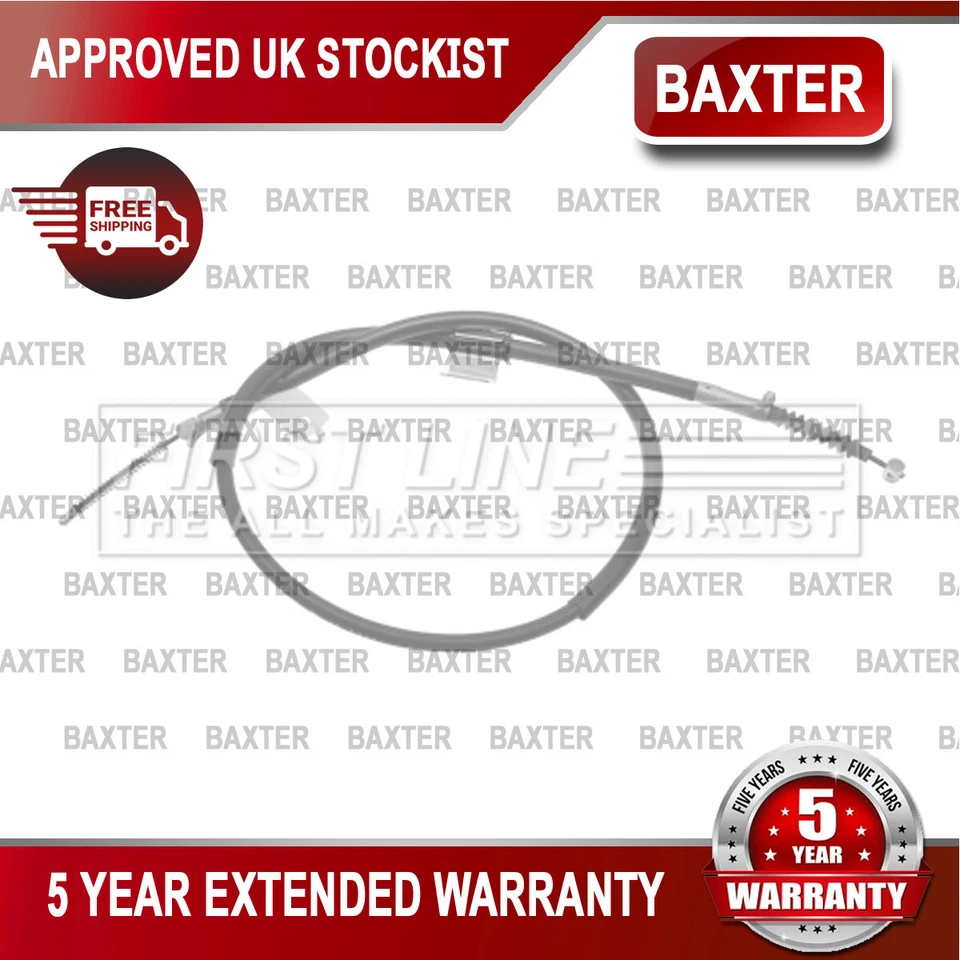 Compatível com Nissan Sunny 100NX 1.4 1.6 2.0 D Baxter Cabo De Freio Mão Esquerda 3653150Y10 - Imagem 1 de 4