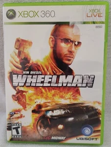 Vin Diesel Wheelman (Microsoft Xbox 360, 2009) With Manual Good Condition - Picture 1 of 9