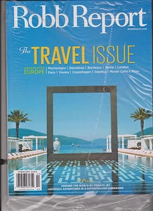 NEW SEALED ROBB REPORT TRAVEL ISSUE MAGAZINE + COLLECTION GREATEST HITS FEB 2015 - Picture 1 of 2