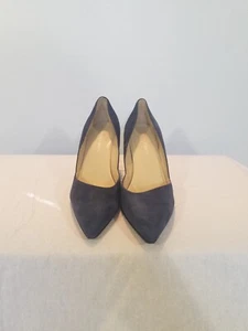 Marc Fisher Tuscany Pumps eleganter Schuh Größe 6,5 dunkelblau Wildleder spitz hoher Absatz - Bild 1 von 7