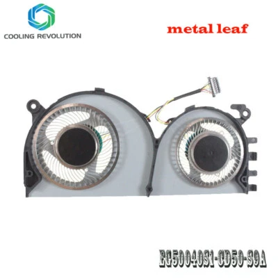 Laptop CPU Cooling Fan For MI XIAOMI 13.3 air 161301-FF FC FB FN FL metal fan - Image 1 of 2