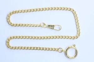 Catena dorata orologio tasca Pocket watch gold chain Montre de poche chaîne doré - Imagen 1 de 2