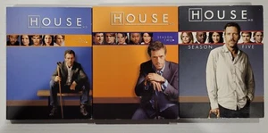 House M.D. Seasons 1, 2, 5 Box Sets (14-Discs total, DVD) - Picture 1 of 9