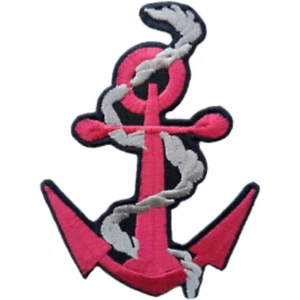 Chaqueta con logotipo de anclaje barco ropa de agua ropa hierro a coser parche bordado - Imagen 1 de 2