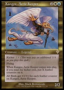 MTG magic cards 1x Kangee, Aerie Keeper Invasion Light Play, English - Picture 1 of 1