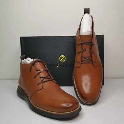 Bota Masculina COLE HAAN 2.Zerogrand Chukka Tamanho 8.5 Marrom C26944 - Imagem 1 de 4