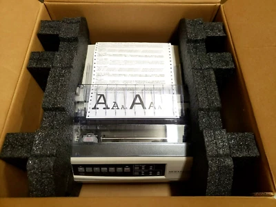 Excellent Okidata Oki Microline ML 320 Turbo Serial Printer with 1 Year Warranty - Image 1 of 4