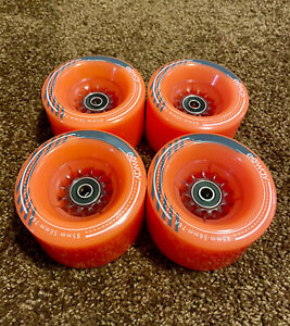 Exway second gen (Set Of 4) 85mm Orange Original Utherane Wheels only Brand New