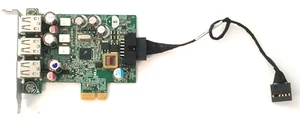L22185-001 HP Engage Flex Pro-C Retail PCIe 3-Port USB+PWR 12V Card L21701-001 - Picture 1 of 7