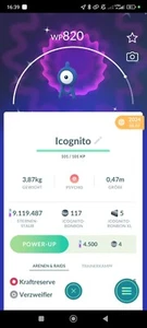 ✨Shiny Icognito A Pokemon Go - Bild 1 von 1