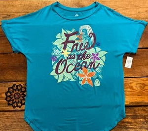 Disney AULANI Resort & Spa Hawaii Ladies 2X Shirt "Free as the Ocean" NWT - Picture 1 of 9