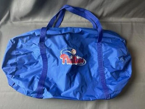 Philadelphia Phillies Blue Duffle Bag Amtrak Promo ssc Cover
