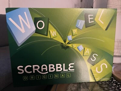 Party Scrabble Gesellschaftsspiel Brettspiel top Zustand Kreuzworträtsel - Bild 1 von 4