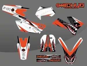 KIT ADESIVI GRAFICHE SPITFIRE REMASTERED per moto EXC 125 250 300 2005 2006 2007 - Picture 1 of 1
