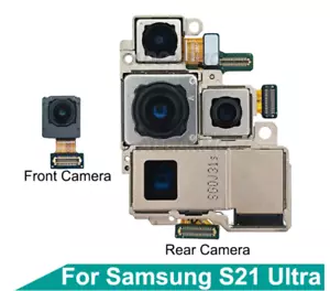 Fotocamera anteriore selfie posteriore ultra grandangolare per Samsung Galaxy S21 Ultra lotto - Foto 1 di 1
