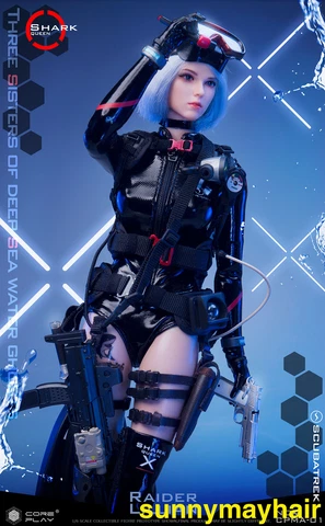 COREPLAY 1/6 CPMA-01 Assaulter Soldier Lilian Deep Sea Diver Action Figure Model Cover