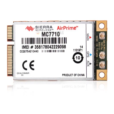 Unlocked Sierra AirPrime MC7710 LTE/HSPA+ 4G 3G module WWAN Card 800/900/2100MHz - Image 1 of 4
