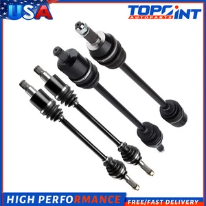 4Pc For 2009-14 Polaris RZR S 800 EFI Front Rear Left Right CV Joint Axles - Picture 1 of 10
