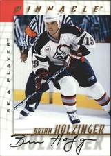 1997-98 (SABRES) Be A Player Autographs #34 Brian Holzinger