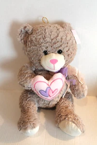 Burton & Burton 19" Big Plush Bear Valentine's Day Love Stuffed Animal Toy NEW - Picture 1 of 3
