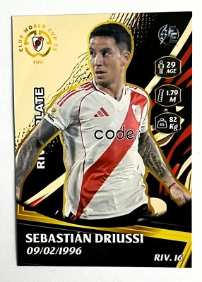 2025 FIFA CLUB WORLD CUP FE Card #178 RIV.16 SEBASTIAN DRIUSSI River Plate - Image 1 of 2
