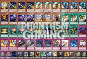 Kozmo Deck Solemn Warning Gagaga Cowboy Leviair Dark Destroyer Yugioh - Picture 1 of 1