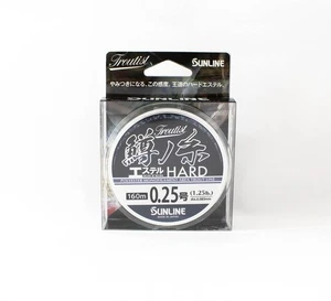 Sunline Ester Line Troutist Masu Ito Hard 160m #0.25 1.25lb 0.083mm (9023) - Picture 1 of 6