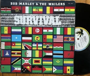 BOB MARLEY & THE WAILERS Survival LP MEXICO 1980 ORIGINAL strong VG+ vinyl - Picture 1 of 4