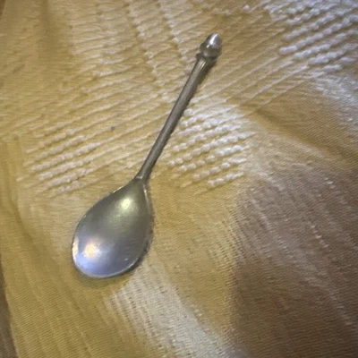 Cuchara de plata siglo XVII Foto 1 de 2