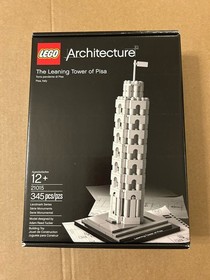 LEGO ARCHITECTURE: Leaning Tower of Pisa (21015)-Brand New In Factory Sealed Box
