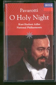 4337104 Luciano Pavarotti, National Philharmonic Orchestra O Holy Night cassette - Picture 1 of 2