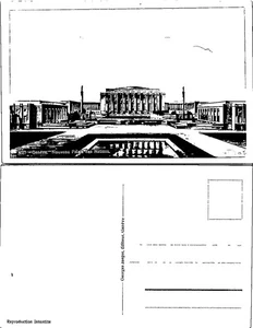 Postcard Geneva Palaces of Nations France Travel Souvenir - Imagen 1 de 1