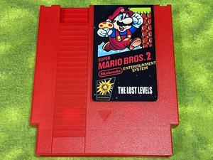 Super Mario Bros 2 The Lost Levels SMB2J Game Nintendo NES Famicom USA NTSC !!!! - Picture 1 of 18