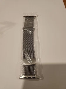 Lovandare Apple Watch Milanaise Armband Band Silber 42 - 49 mm Magnet Verstellbar - Bild 1 von 8