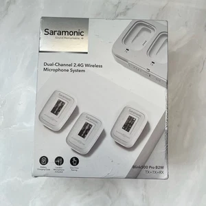 FAULTY Saramonic Blink 500 Pro B2W 2.4G Sistema Microfonico Wireless Doppio Canale - Foto 1 di 15