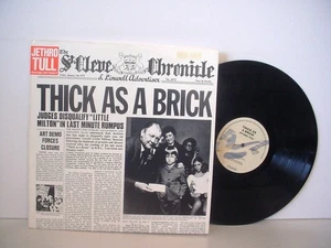 JETHRO TULL Thick As A Brick AUSTRALIA Pressing LP 1989 CHRYSALIS CHM 321003 - Picture 1 of 5