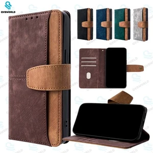 Matte Leather Case Wallet Flip Cover for Huawei P40 Pro+ P30 Lite Mate 30 40e 20 - Picture 1 of 17