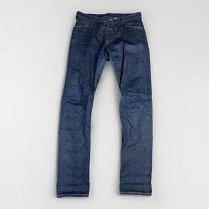 Raleigh Denim Selvedge Rovere Bianco | Martin Fit | Misure W34 L35 | Etichetta Taglia 33 - Foto 1 di 17