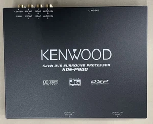 Kenwood KDS-P900 Add-On 5.1 CH DVD Surround Processor, NOS - Picture 1 of 15